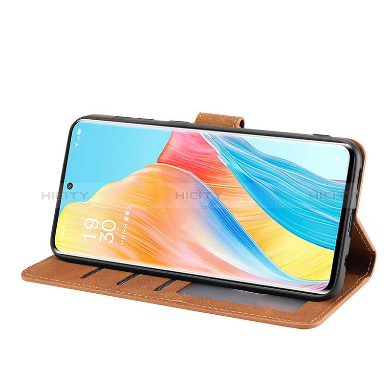 Handytasche Stand Schutzhülle Flip Leder Hülle SY1 für Realme C55 groß