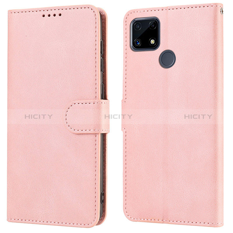 Handytasche Stand Schutzhülle Flip Leder Hülle SY1 für Realme Narzo 20 Rosa Plus