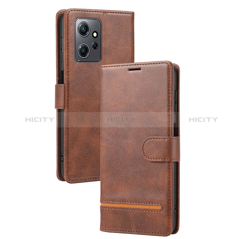 Handytasche Stand Schutzhülle Flip Leder Hülle SY3 für Xiaomi Redmi Note 12 4G Braun Plus