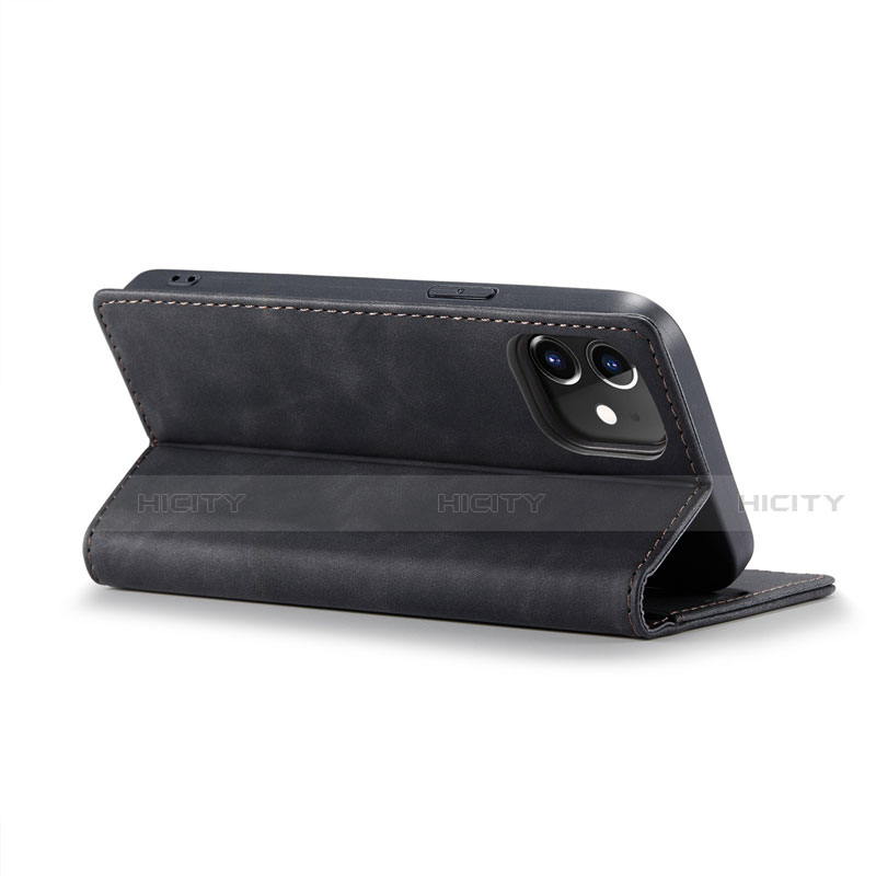 Handytasche Stand Schutzhülle Flip Leder Hülle T01 für Apple iPhone 12