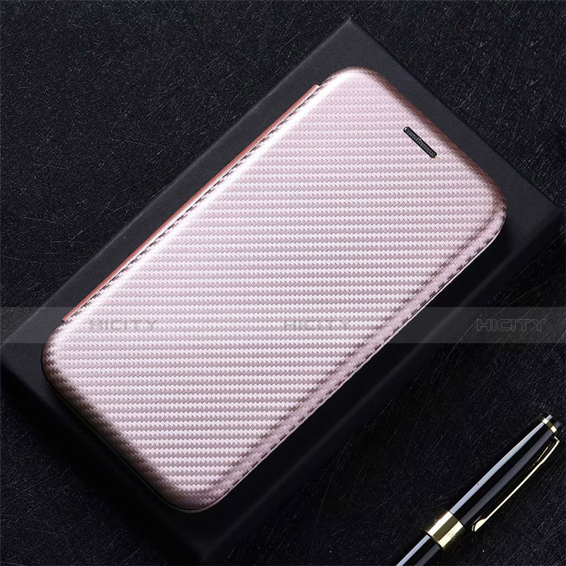 Handytasche Stand Schutzhülle Flip Leder Hülle T01 für Huawei Mate 40 Pro+ Plus Rosegold