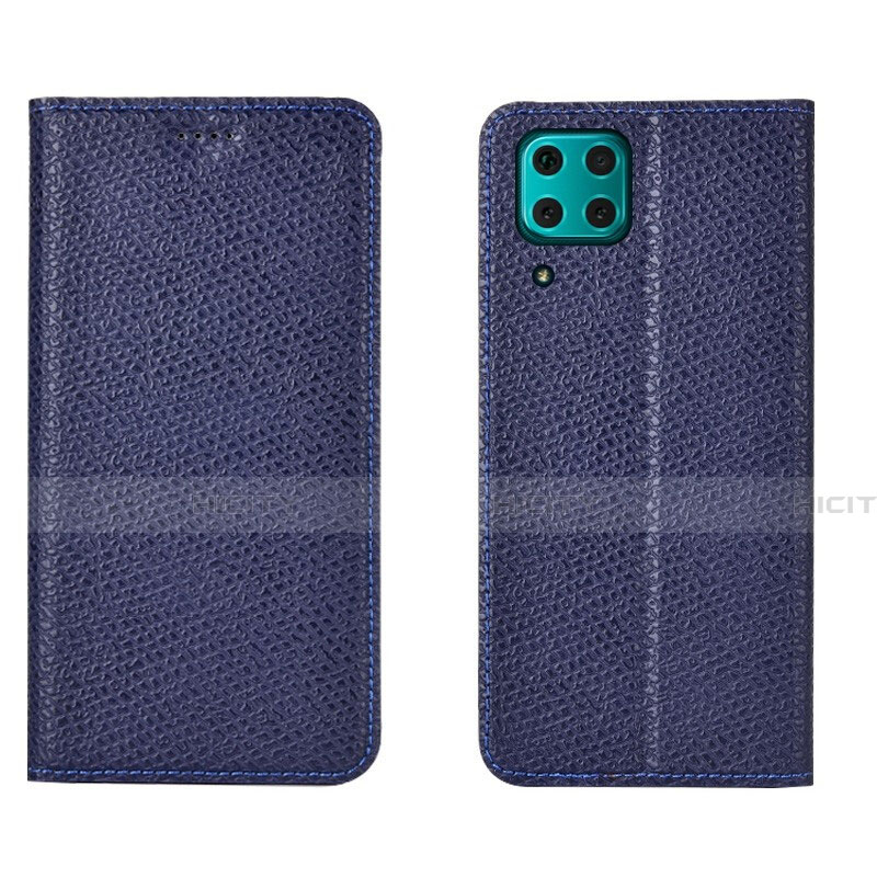 Handytasche Stand Schutzhülle Flip Leder Hülle T01 für Huawei Nova 7i