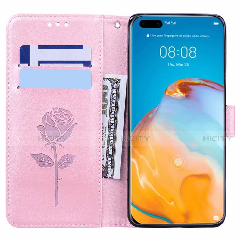 Handytasche Stand Schutzhülle Flip Leder Hülle T01 für Huawei P40 Pro