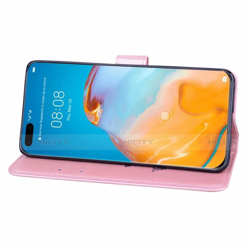 Handytasche Stand Schutzhülle Flip Leder Hülle T01 für Huawei P40 Pro