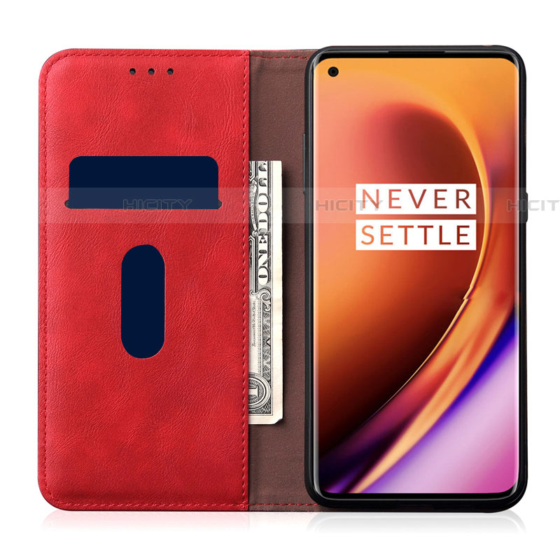 Handytasche Stand Schutzhülle Flip Leder Hülle T01 für OnePlus 8 Pro