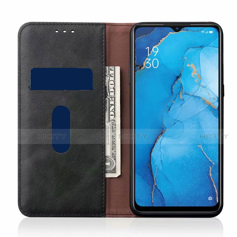 Handytasche Stand Schutzhülle Flip Leder Hülle T01 für Oppo A91