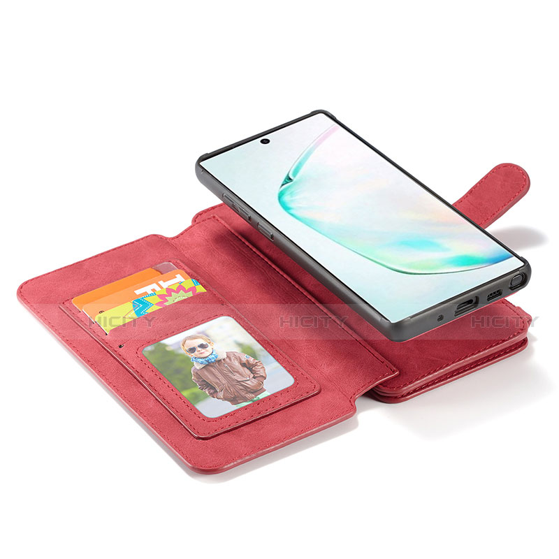 Handytasche Stand Schutzhülle Flip Leder Hülle T01 für Samsung Galaxy Note 10