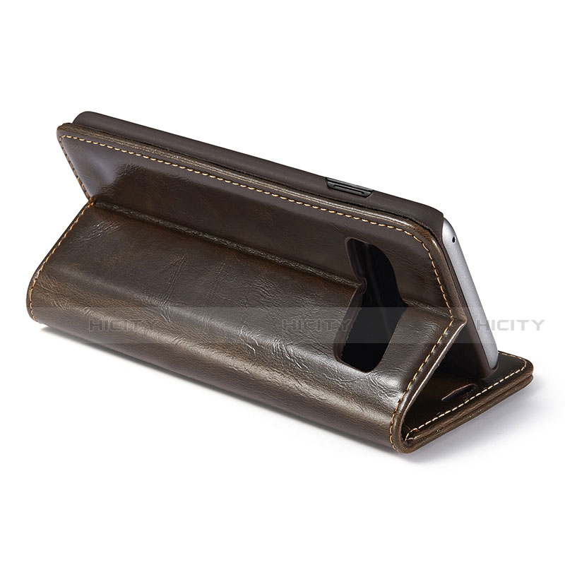 Handytasche Stand Schutzhülle Flip Leder Hülle T01 für Samsung Galaxy S10 Plus