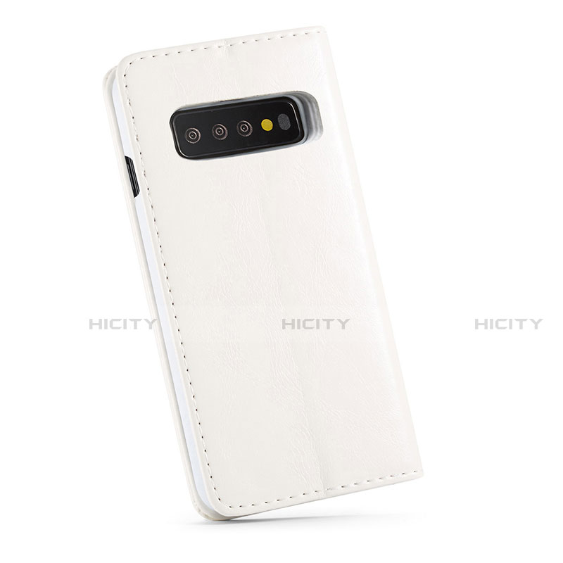 Handytasche Stand Schutzhülle Flip Leder Hülle T01 für Samsung Galaxy S10 Plus