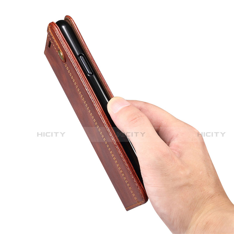 Handytasche Stand Schutzhülle Flip Leder Hülle T01 für Xiaomi Mi 10i 5G