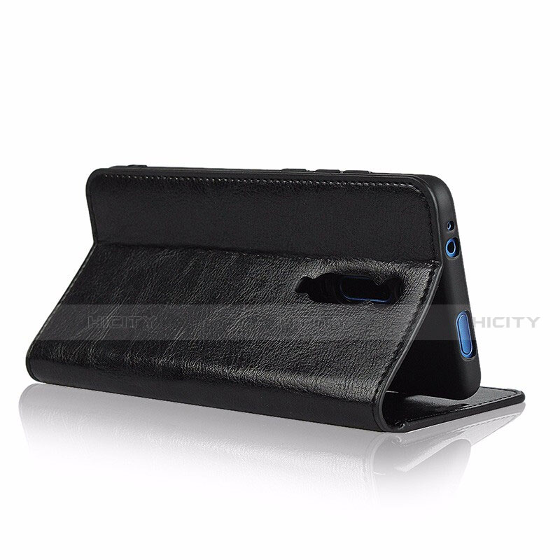 Handytasche Stand Schutzhülle Flip Leder Hülle T01 für Xiaomi Mi 9T groß