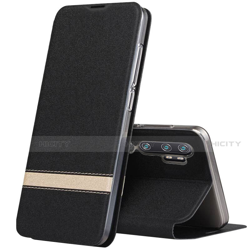 Handytasche Stand Schutzhülle Flip Leder Hülle T01 für Xiaomi Mi Note 10 Pro groß