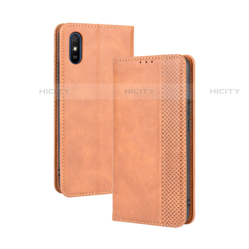 Handytasche Stand Schutzhülle Flip Leder Hülle T01 für Xiaomi Redmi 9A