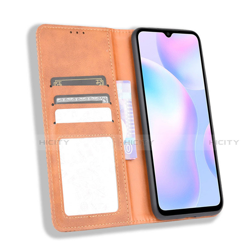 Handytasche Stand Schutzhülle Flip Leder Hülle T01 für Xiaomi Redmi 9i