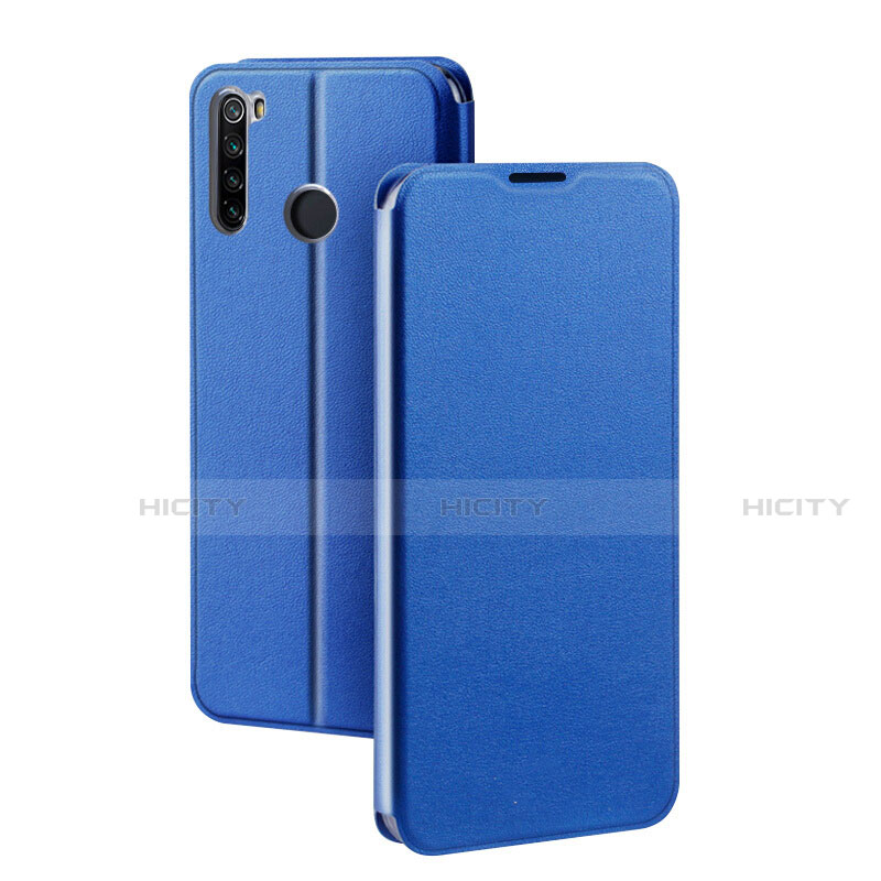 Handytasche Stand Schutzhülle Flip Leder Hülle T01 für Xiaomi Redmi Note 8 groß