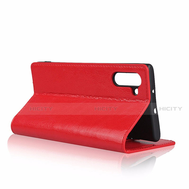 Handytasche Stand Schutzhülle Flip Leder Hülle T02 für Samsung Galaxy Note 10 5G