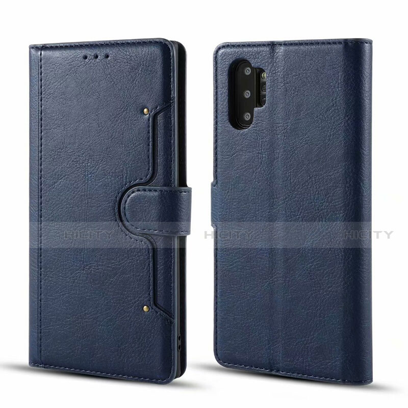 Handytasche Stand Schutzhülle Flip Leder Hülle T02 für Samsung Galaxy Note 10 Plus