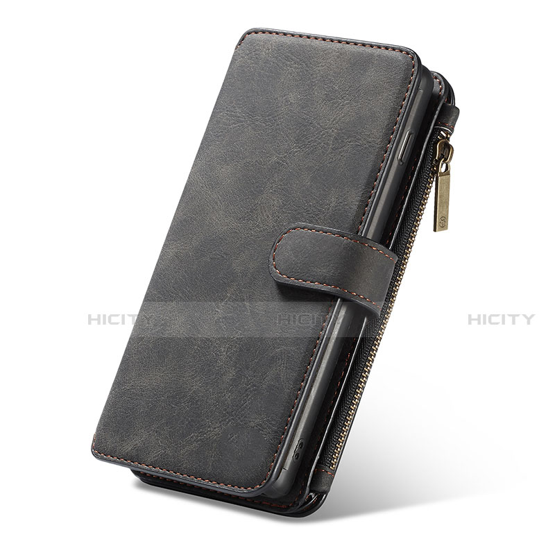 Handytasche Stand Schutzhülle Flip Leder Hülle T02 für Samsung Galaxy S10 5G groß