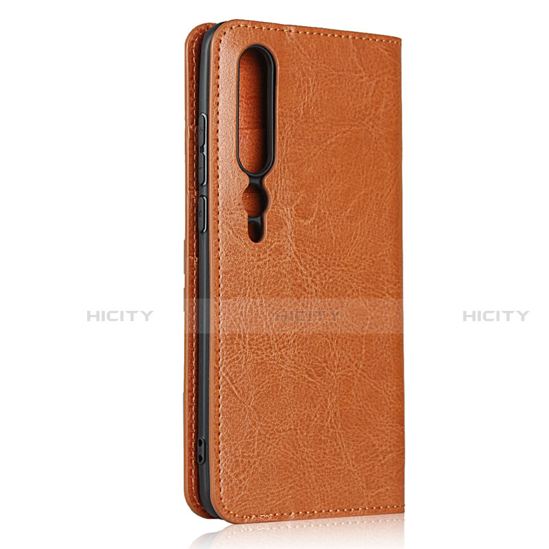 Handytasche Stand Schutzhülle Flip Leder Hülle T02 für Xiaomi Mi 10 Pro Orange