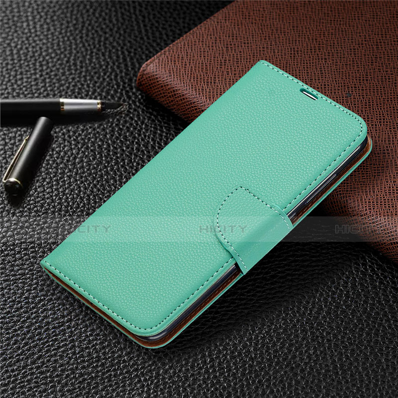 Handytasche Stand Schutzhülle Flip Leder Hülle T02 für Xiaomi Redmi 10X 4G Grün