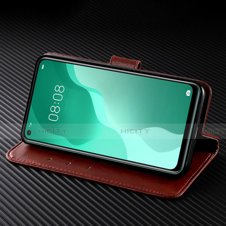 Handytasche Stand Schutzhülle Flip Leder Hülle T03 für Huawei P40 Lite 5G