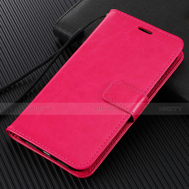 Handytasche Stand Schutzhülle Flip Leder Hülle T03 für Huawei P40 Lite 5G Pink