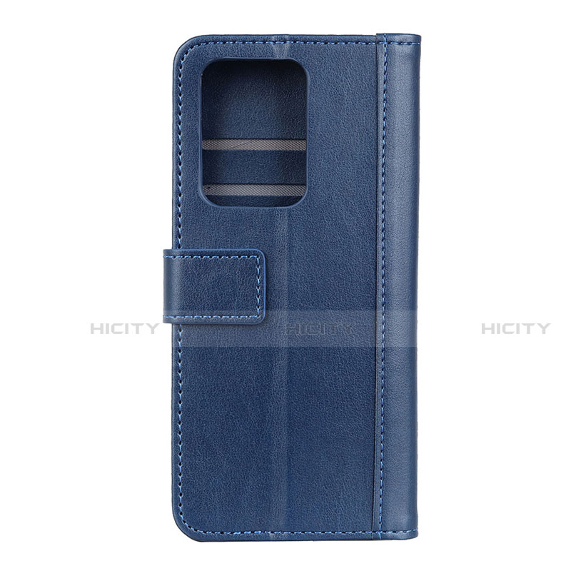 Handytasche Stand Schutzhülle Flip Leder Hülle T03 für Huawei P40 Pro+ Plus Blau