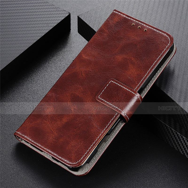 Handytasche Stand Schutzhülle Flip Leder Hülle T03 für Oppo Reno3 Pro Braun Plus