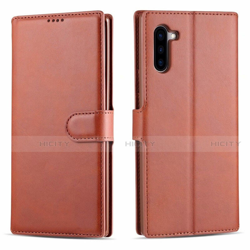 Handytasche Stand Schutzhülle Flip Leder Hülle T03 für Samsung Galaxy Note 10 5G groß