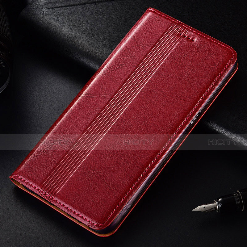 Handytasche Stand Schutzhülle Flip Leder Hülle T03 für Samsung Galaxy Note 10 Plus 5G Rot