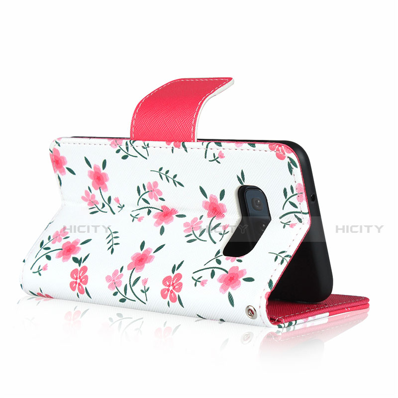 Handytasche Stand Schutzhülle Flip Leder Hülle T03 für Samsung Galaxy S10e groß