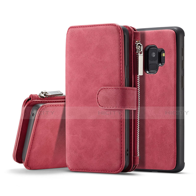 Handytasche Stand Schutzhülle Flip Leder Hülle T03 für Samsung Galaxy S9