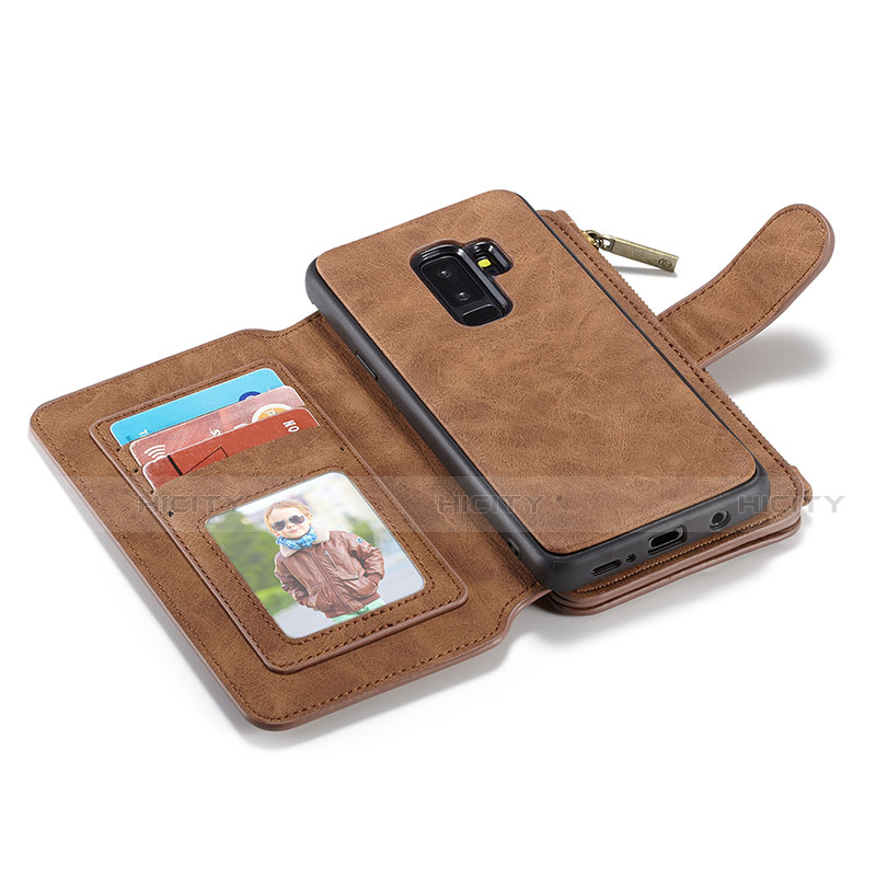 Handytasche Stand Schutzhülle Flip Leder Hülle T03 für Samsung Galaxy S9 Plus