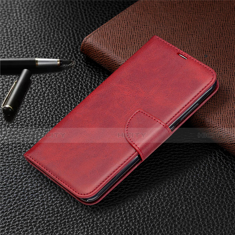 Handytasche Stand Schutzhülle Flip Leder Hülle T03 für Xiaomi Redmi 10X 4G Rot