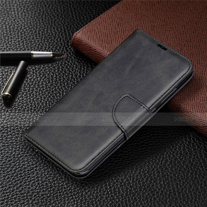 Handytasche Stand Schutzhülle Flip Leder Hülle T03 für Xiaomi Redmi 10X 4G Schwarz