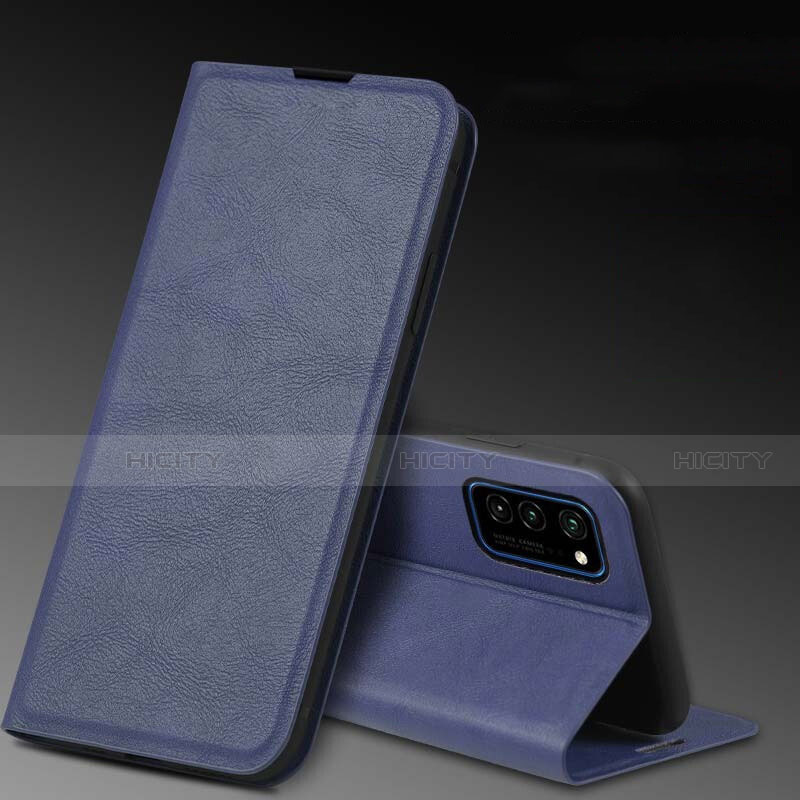 Handytasche Stand Schutzhülle Flip Leder Hülle T04 für Huawei Honor View 30 Pro 5G Blau Plus