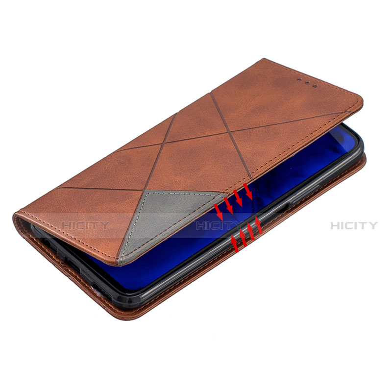 Handytasche Stand Schutzhülle Flip Leder Hülle T04 für Huawei P40 Lite 5G