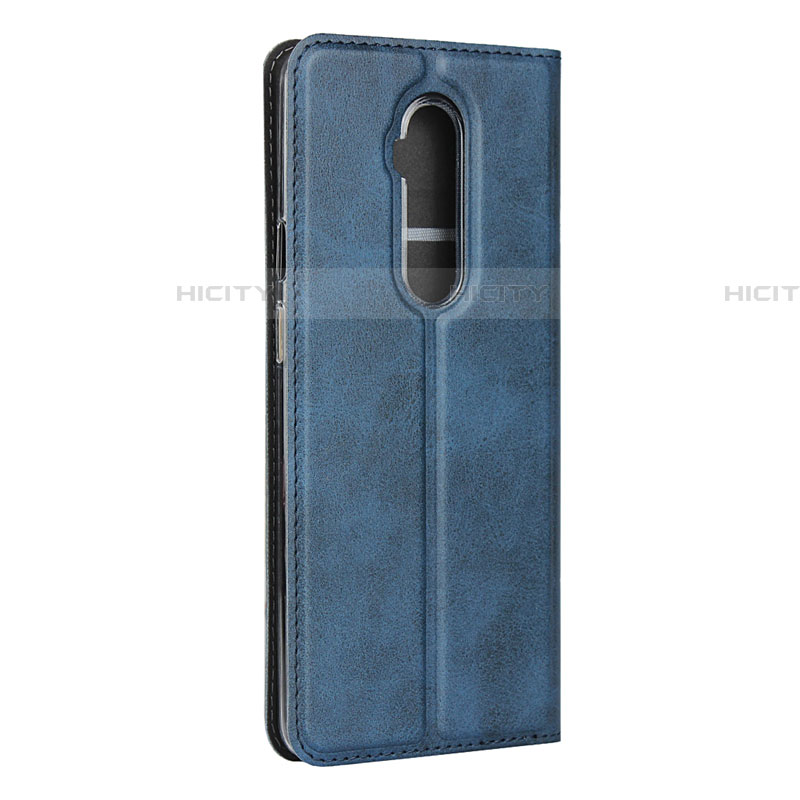 Handytasche Stand Schutzhülle Flip Leder Hülle T04 für OnePlus 7T Pro groß