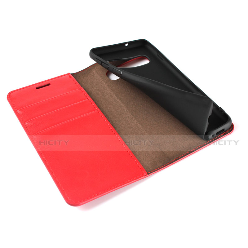 Handytasche Stand Schutzhülle Flip Leder Hülle T04 für Samsung Galaxy S10 5G groß