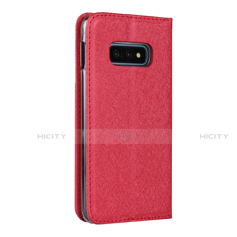 Handytasche Stand Schutzhülle Flip Leder Hülle T04 für Samsung Galaxy S10e