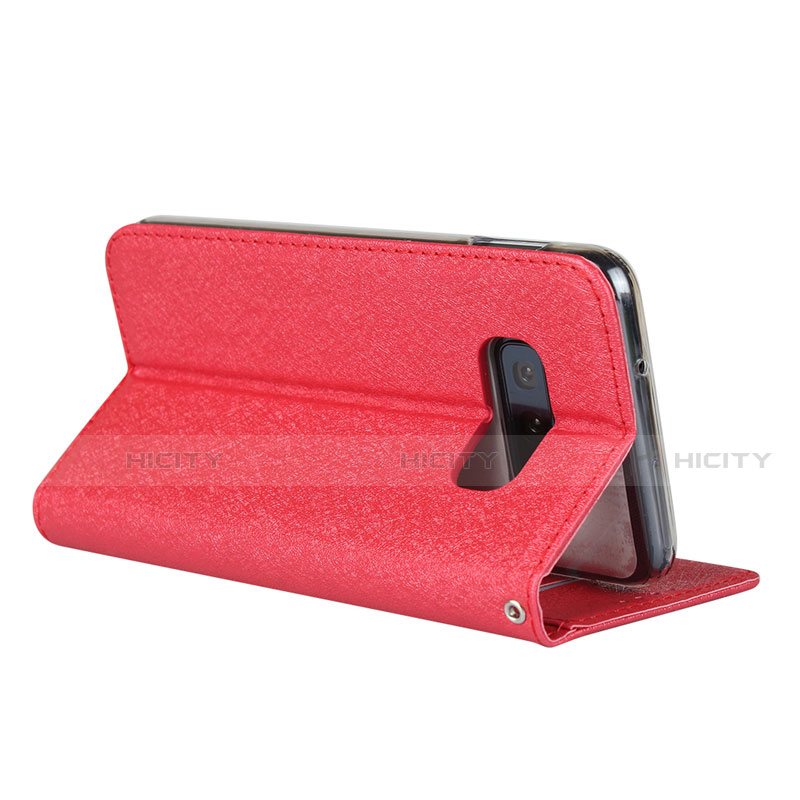 Handytasche Stand Schutzhülle Flip Leder Hülle T04 für Samsung Galaxy S10e