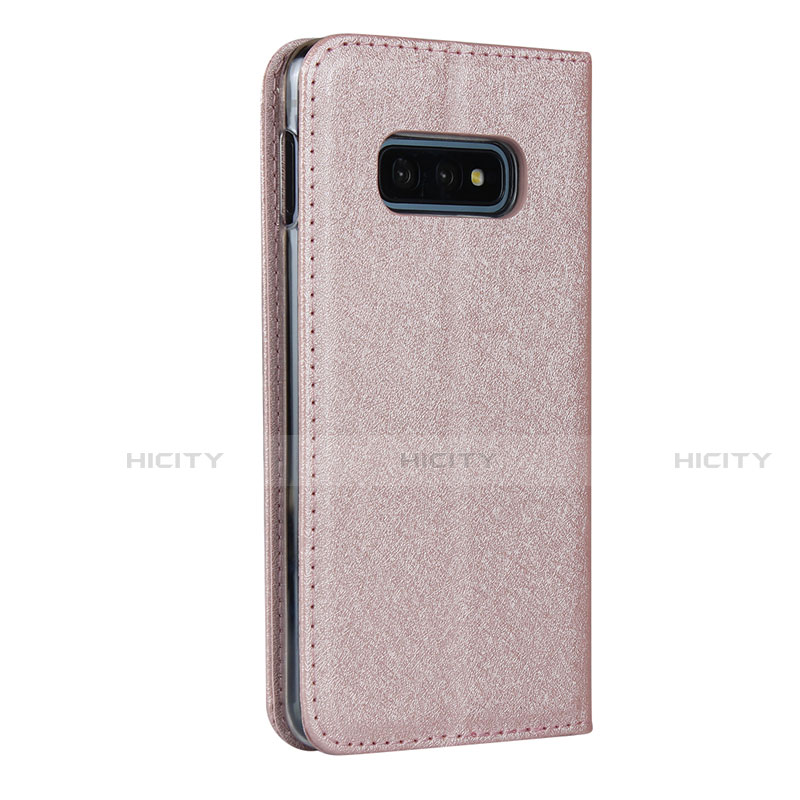 Handytasche Stand Schutzhülle Flip Leder Hülle T04 für Samsung Galaxy S10e