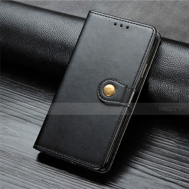 Handytasche Stand Schutzhülle Flip Leder Hülle T04 für Xiaomi Mi 10 Pro Schwarz Plus