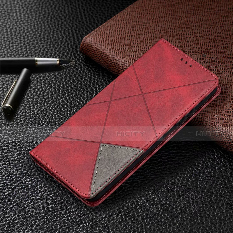 Handytasche Stand Schutzhülle Flip Leder Hülle T04 für Xiaomi Mi 10i 5G Rot Plus