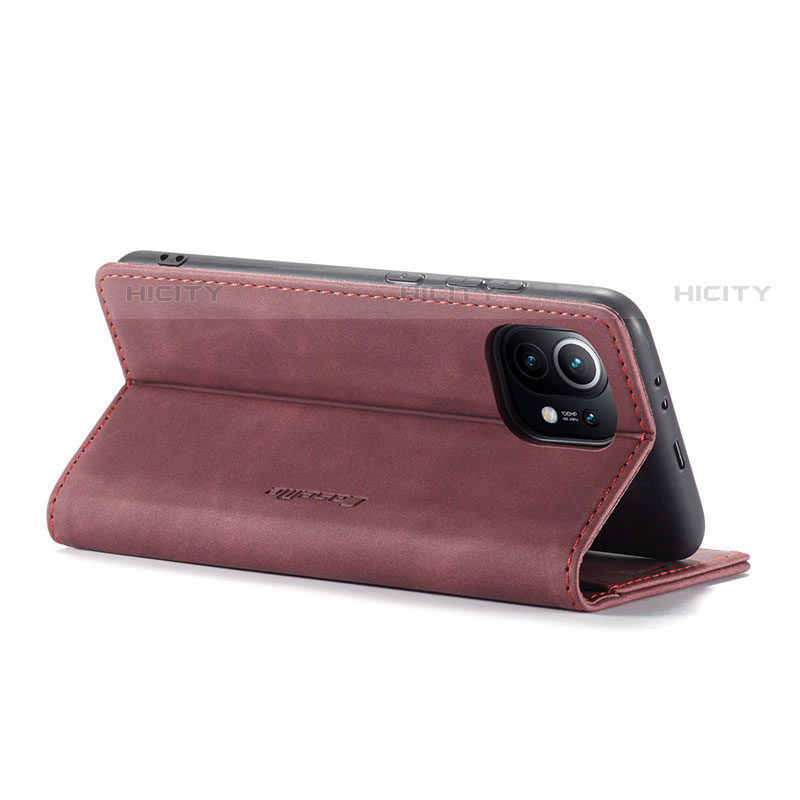 Handytasche Stand Schutzhülle Flip Leder Hülle T04 für Xiaomi Mi 11 5G