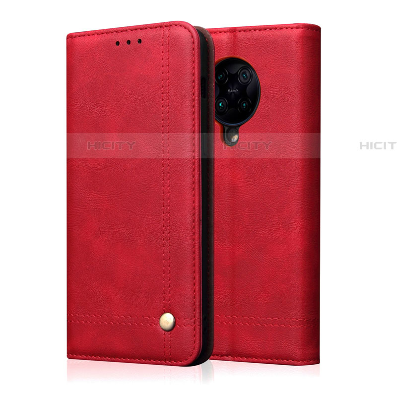 Handytasche Stand Schutzhülle Flip Leder Hülle T04 für Xiaomi Poco F2 Pro Rot