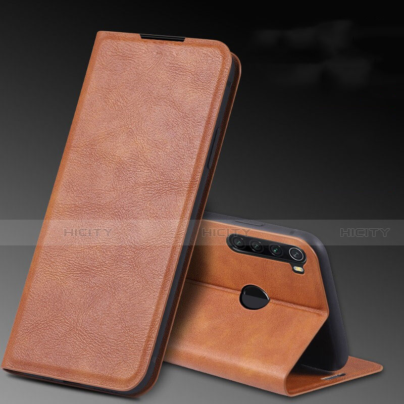 Handytasche Stand Schutzhülle Flip Leder Hülle T04 für Xiaomi Redmi Note 8 (2021)