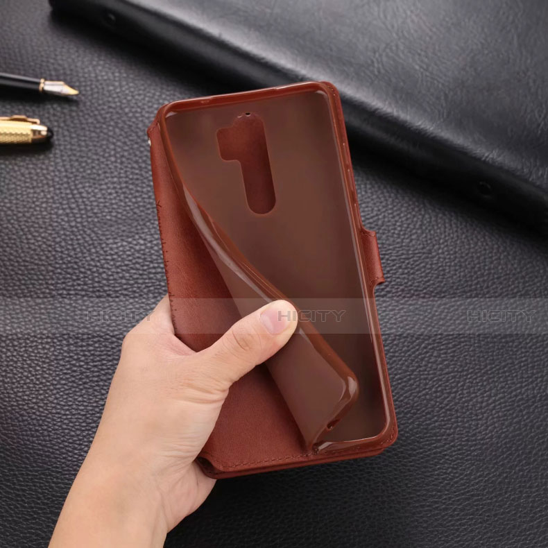 Handytasche Stand Schutzhülle Flip Leder Hülle T04 für Xiaomi Redmi Note 8 Pro