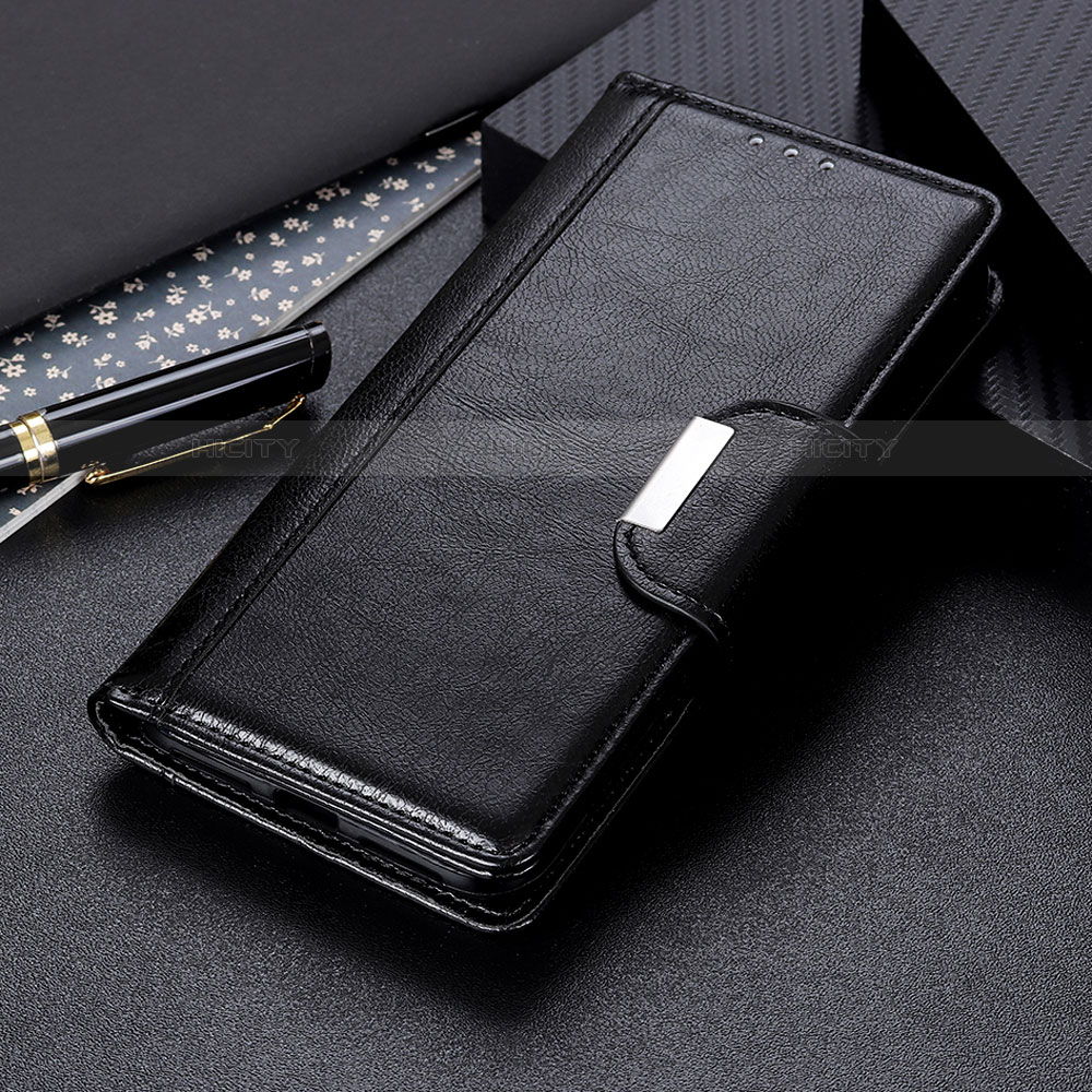 Handytasche Stand Schutzhülle Flip Leder Hülle T05 für OnePlus 8 Pro Schwarz