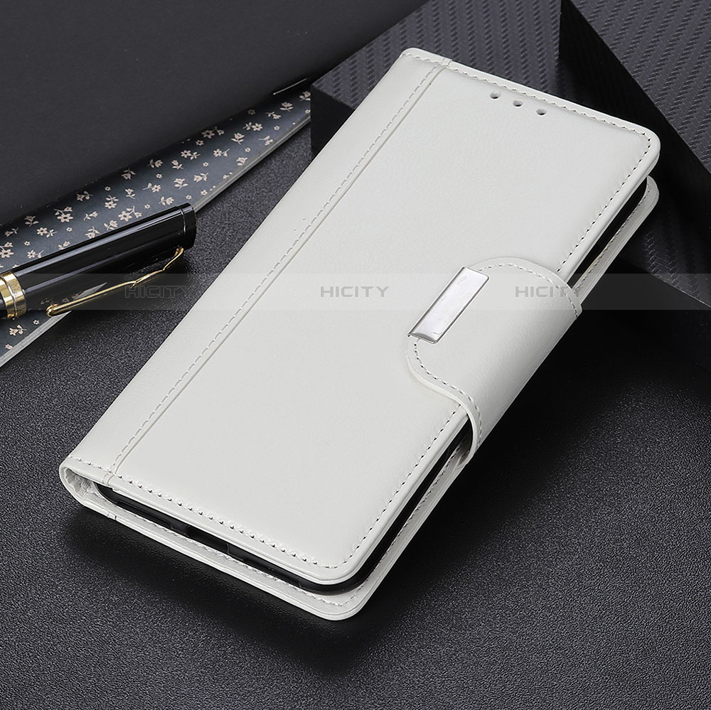 Handytasche Stand Schutzhülle Flip Leder Hülle T05 für OnePlus 8 Pro Weiß Plus